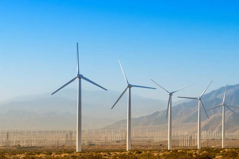 California Green Energy Windfarms